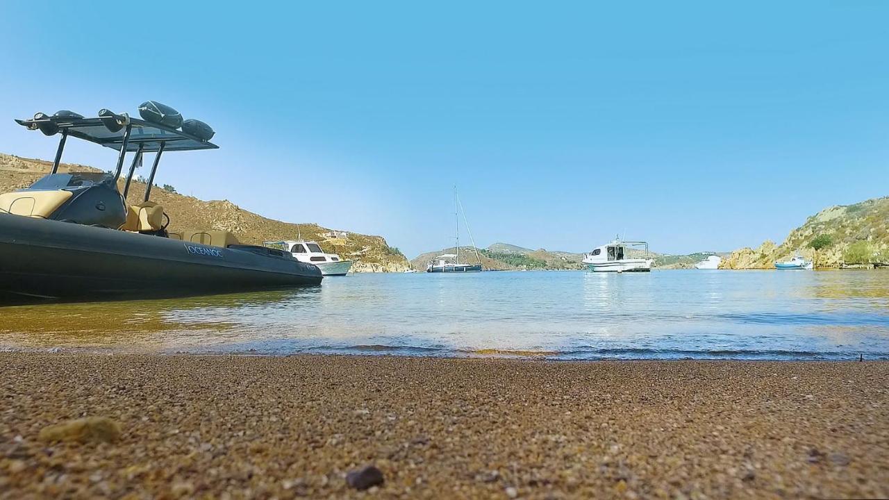 Patmos Exclusive Villas Skála Exterior foto