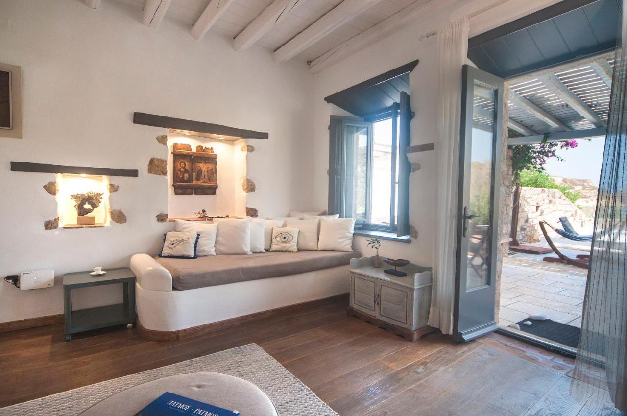 Patmos Exclusive Villas Skála Exterior foto