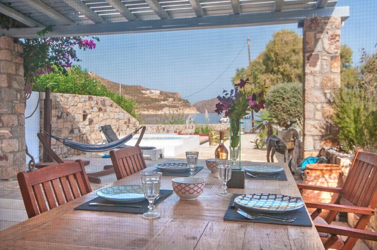Patmos Exclusive Villas Skála Exterior foto