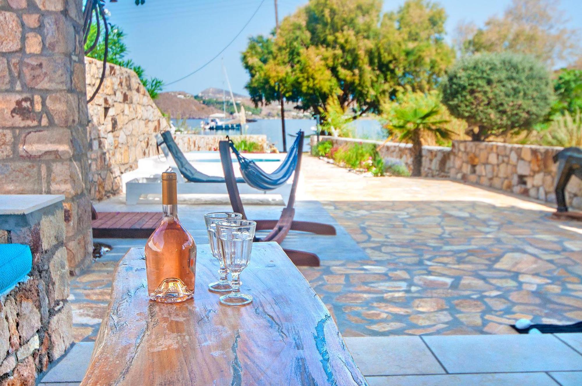 Patmos Exclusive Villas Skála Habitación foto