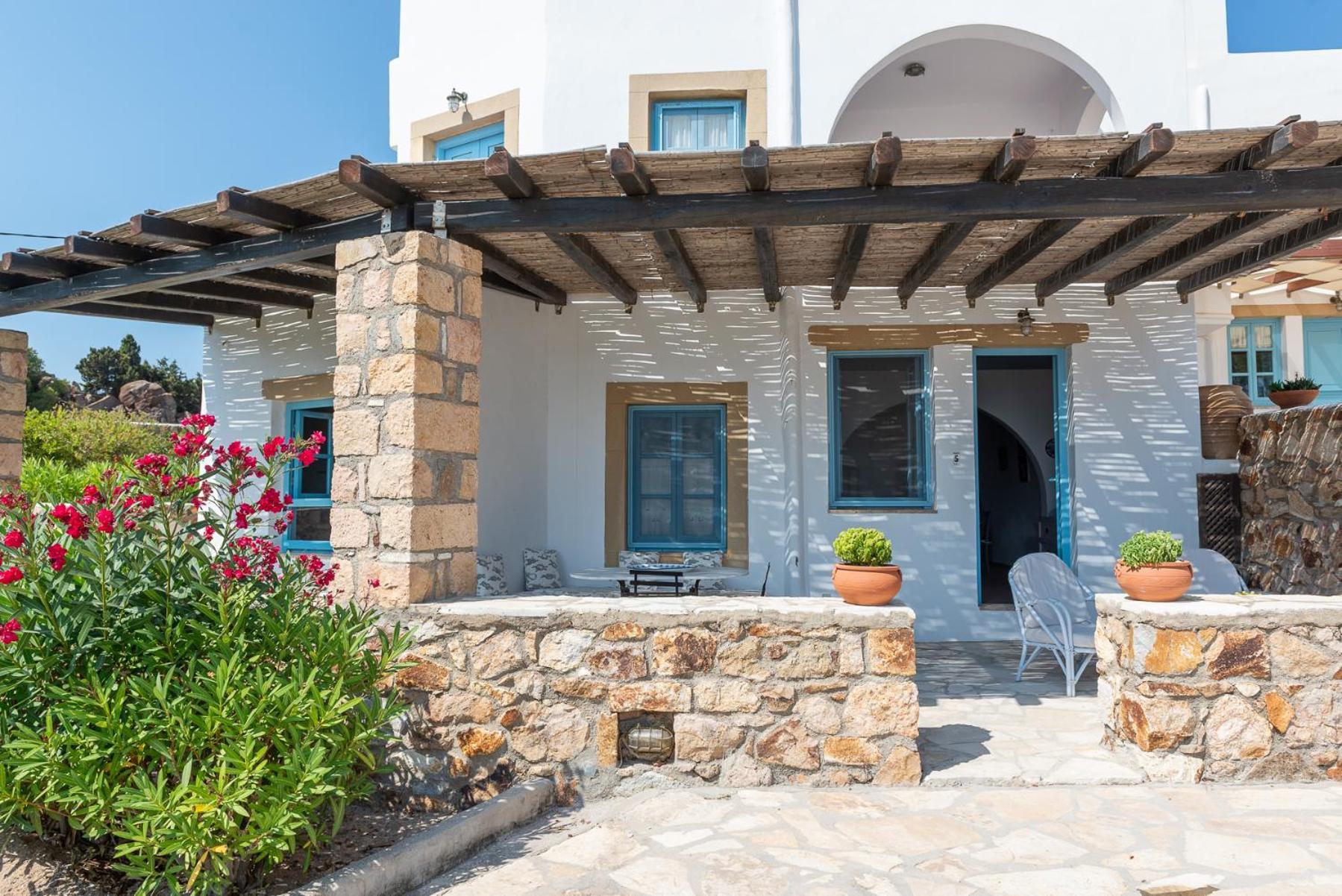 Patmos Exclusive Villas Skála Habitación foto