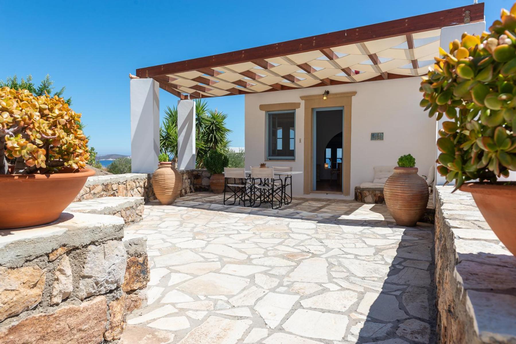Patmos Exclusive Villas Skála Habitación foto