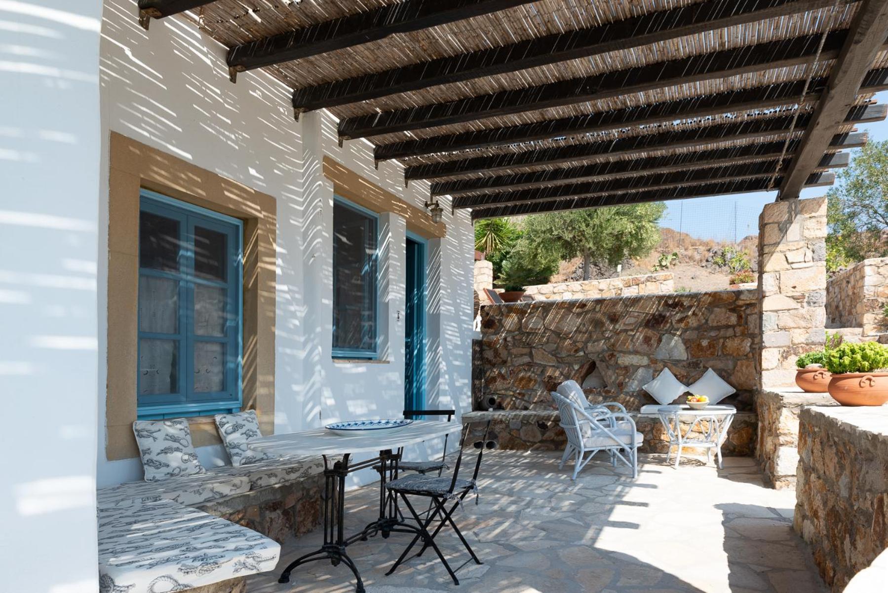 Patmos Exclusive Villas Skála Habitación foto
